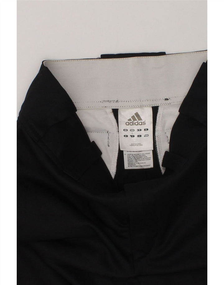ADIDAS Boys Joggers Casual Trousers 7-8 Years Small W24 L19  Black | Vintage Adidas | Thrift | Second-Hand Adidas | Used Clothing | Messina Hembry 