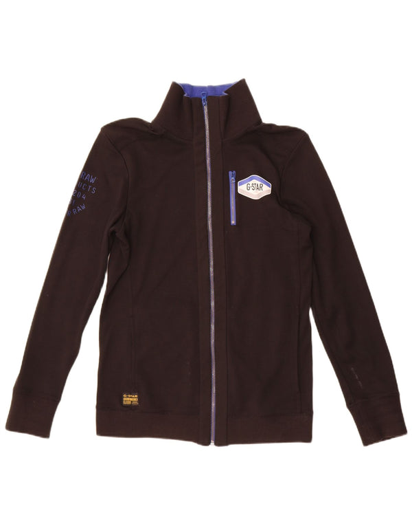 G-Star Γυναικεία Γυναικεία φόρμα φόρμας Top Jacket UK 12 Medium Black Cotton