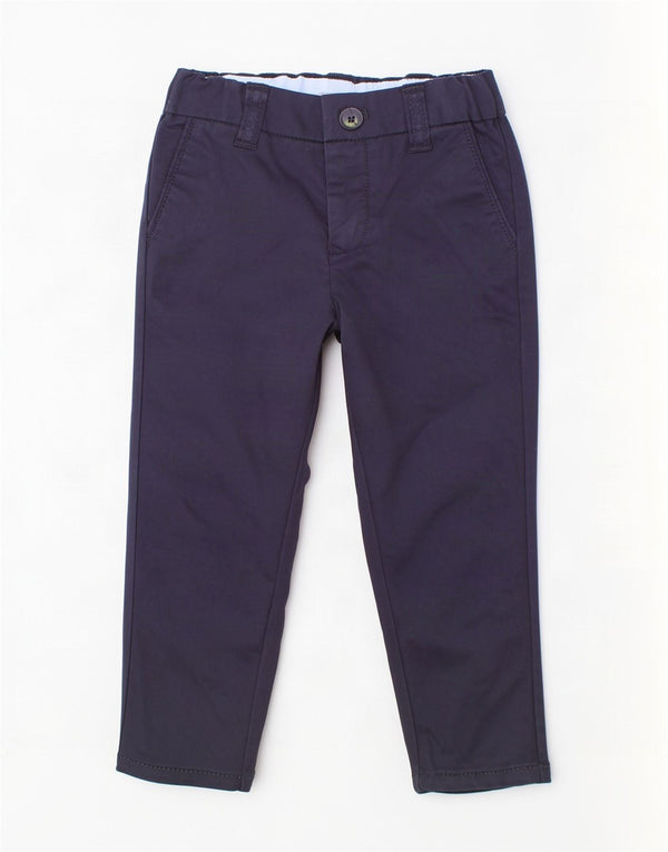 Armani Baby Boys ίσιο σορτς Chino 3-6 μηνών W16 L8 Navy Blue Cotton