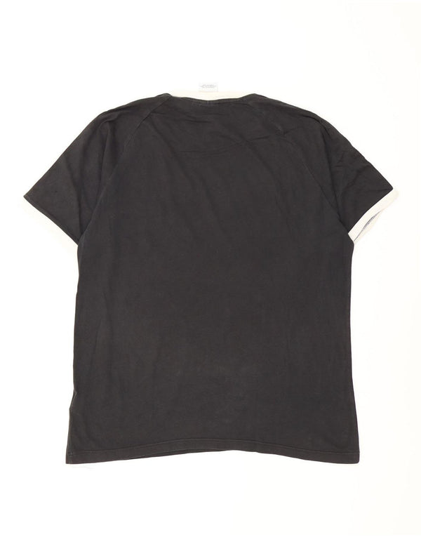 Ανδρικό T-Shirt Adidas Top XL Μαύρο βαμβακερό