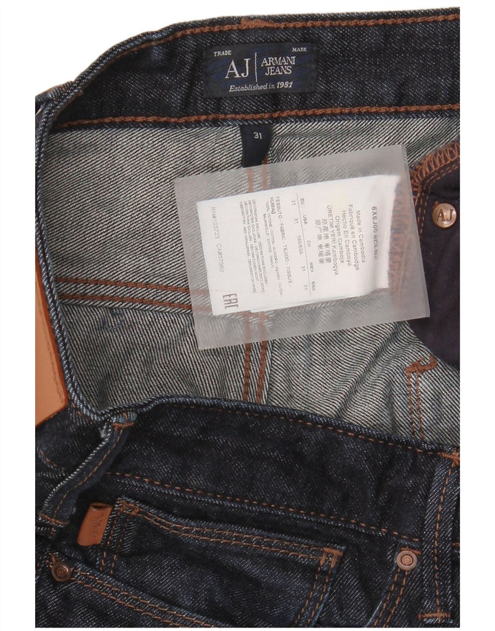 Armani Γυναικείο Slim Jeans W31 L34 Navy Blue Cotton