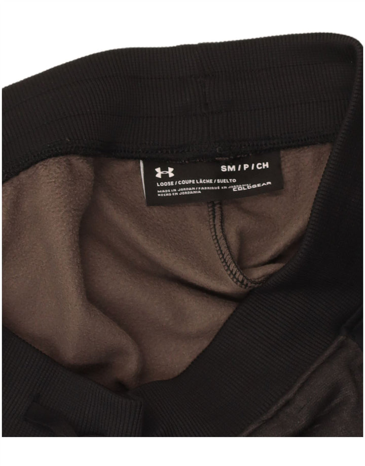 UNDER ARMOUR Mens Cold Gear Tracksuit Trousers Joggers Small  Grey