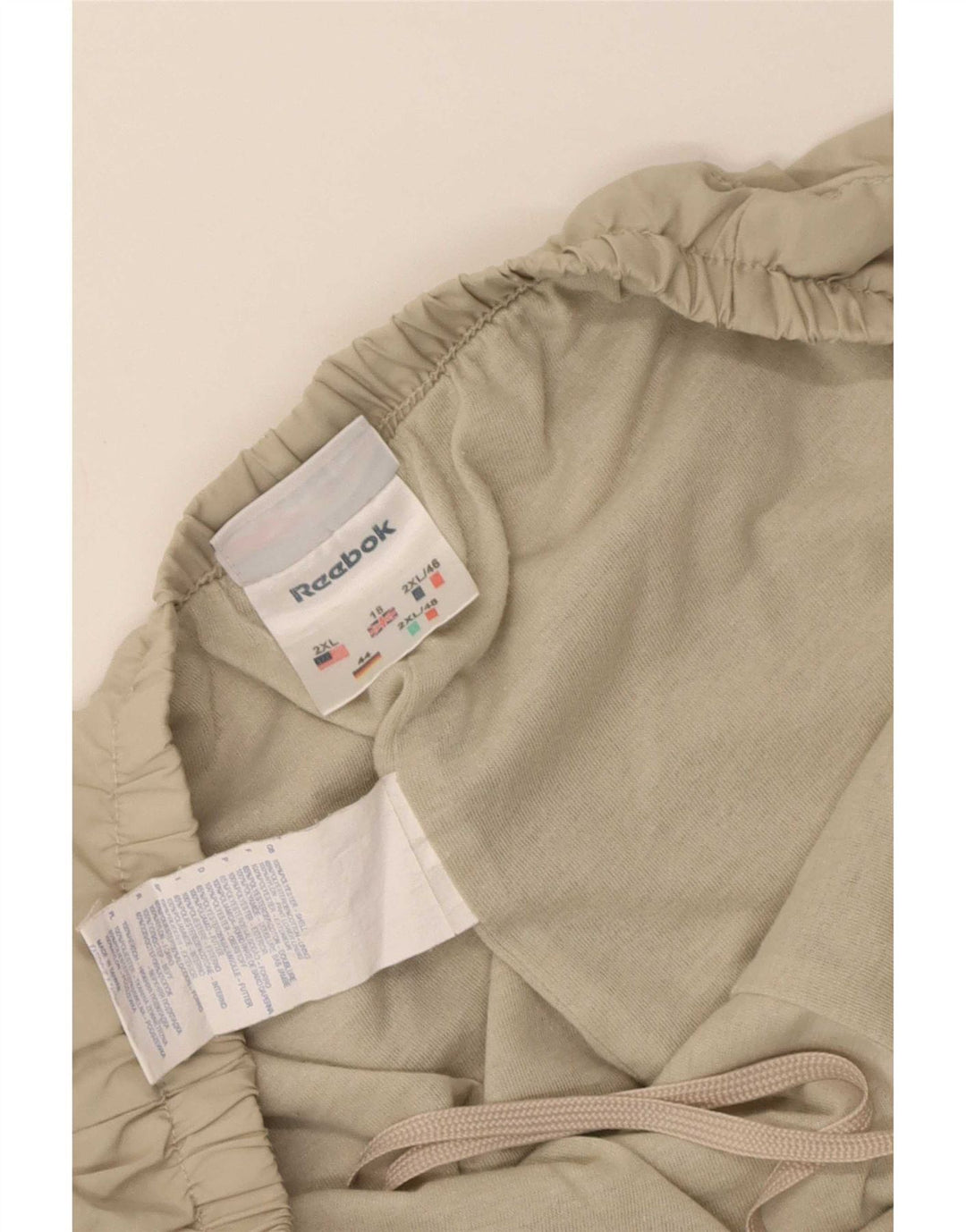 Γυναικεία αθλητική φόρμα Reebok Παντελόνι UK 18 XL Beige Polyester