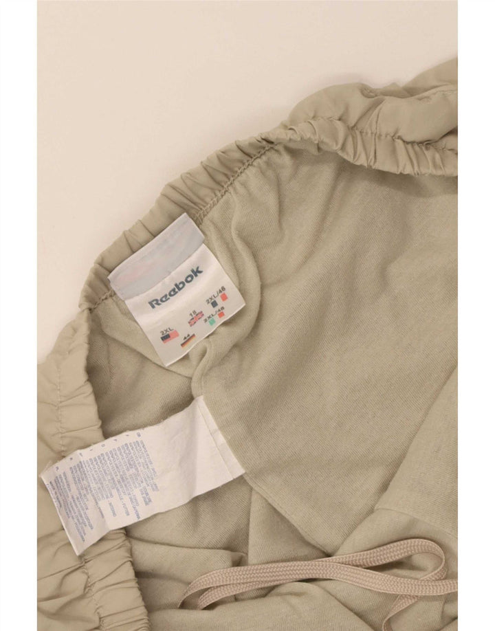 Γυναικεία αθλητική φόρμα Reebok Παντελόνι UK 18 XL Beige Polyester