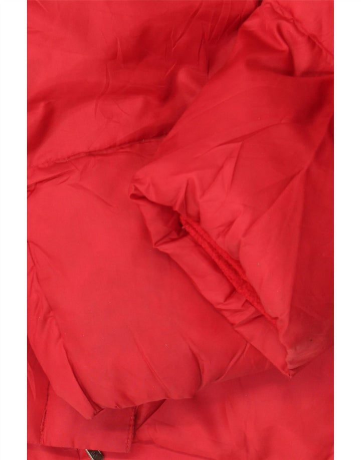 Γυναικείο μπουφάν με επένδυση Eddie Bauer UK 16 Large Red Polyester