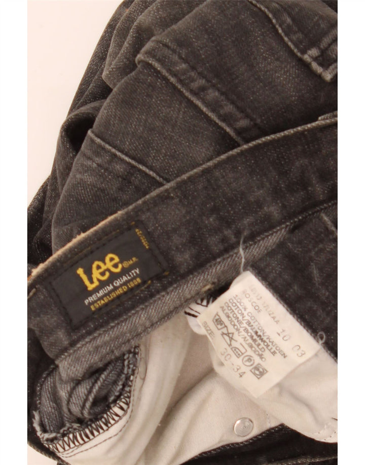 Lee Mens Bootcut Jeans W30 L34 Μαύρο βαμβακερό