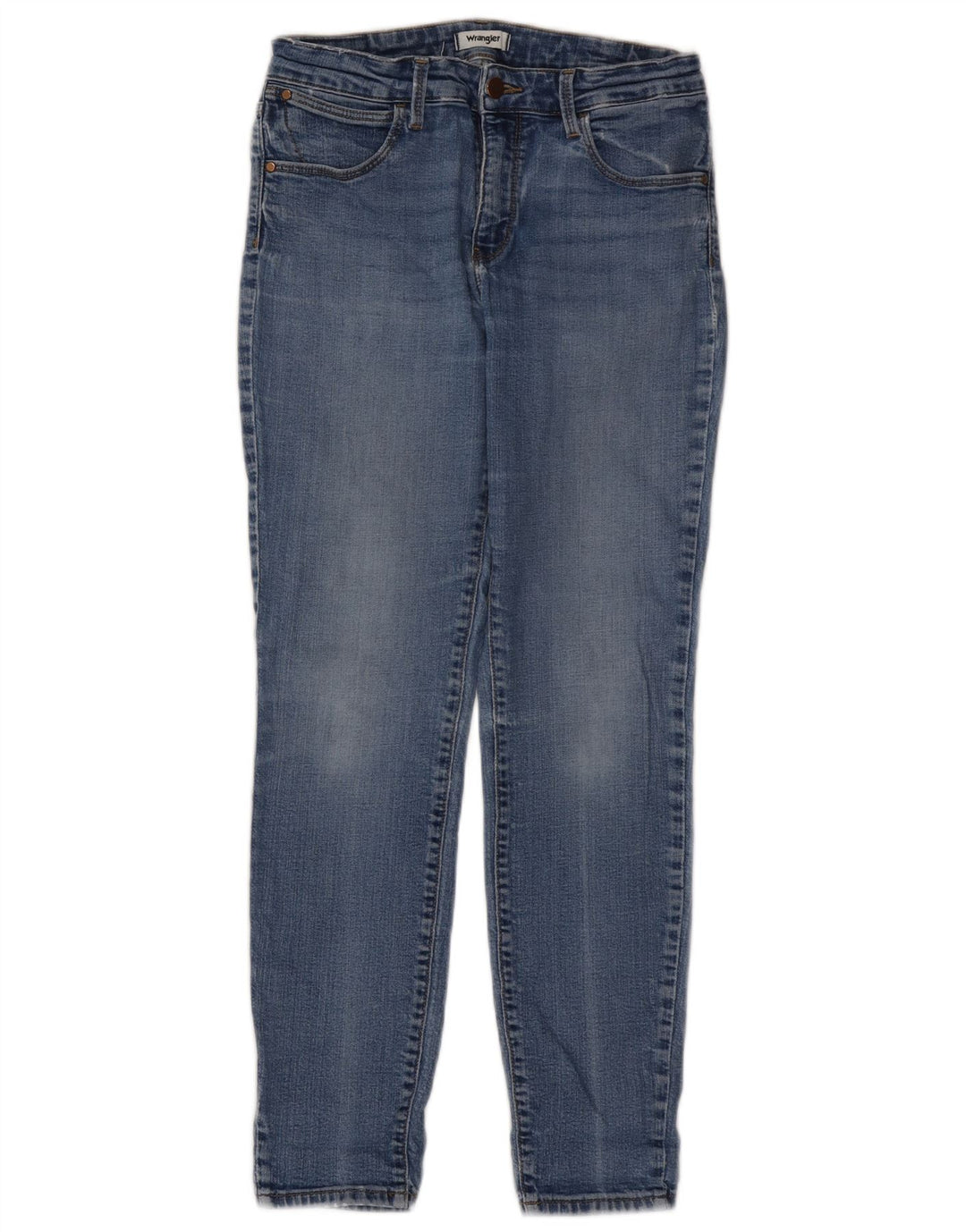 WRANGLER Γυναικείο Skinny Jeans W29 L27 Μπλε βαμβακερό