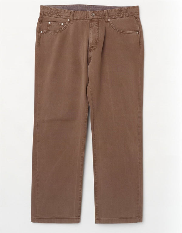 Ανδρικό τζιν ίσιο Massimo Dutti EU 48 XL W38 L29 Καφέ