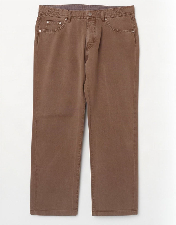 Ανδρικό τζιν ίσιο Massimo Dutti EU 48 XL W38 L29 Καφέ