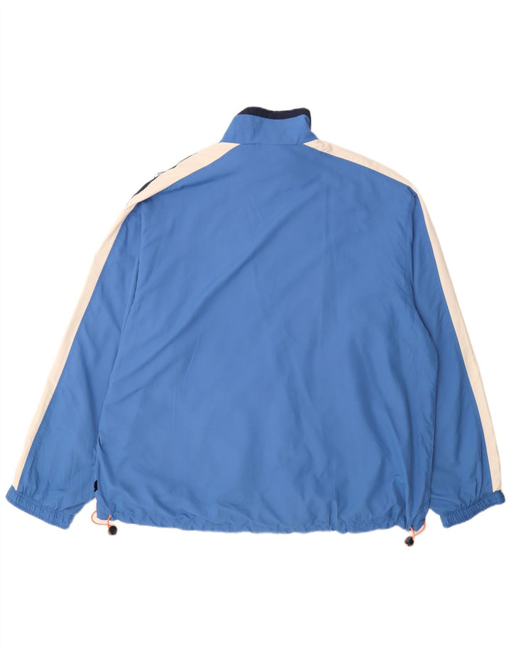 Ανδρική φόρμα Asics Top Jacket 2XL Blue Colourblock Polyester