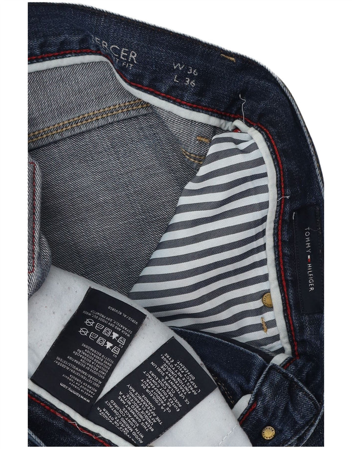 TOMMY HILFIGER Ανδρικό τζιν Mercer Straight W36 L36 Μπλε βαμβακερό