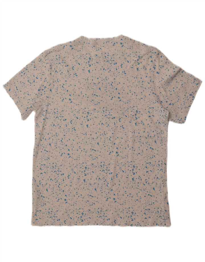 Ανδρικό γραφικό μπλουζάκι NIKE, μεσαίο λευκό βαμβακερό