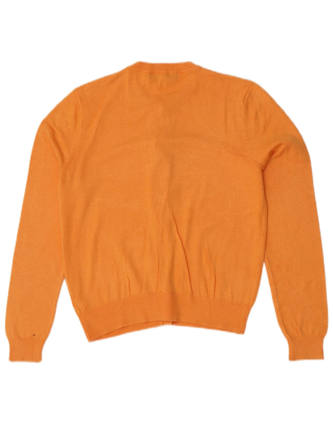 Marks & Spencer Γυναικείο πουλόβερ Crop Cardigan UK 12 Medium Orange