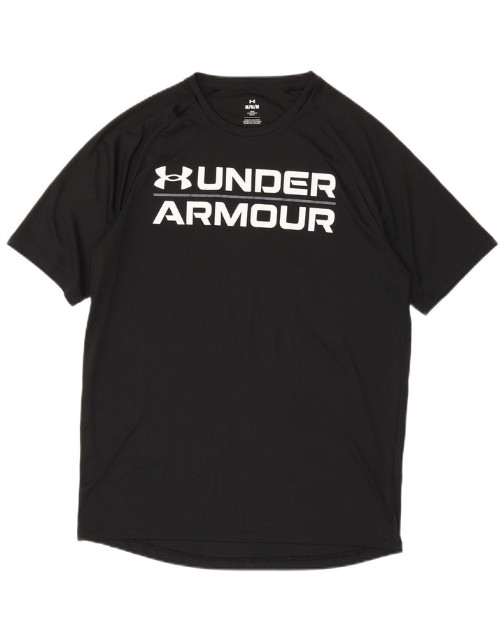 Ανδρικό γραφικό μπλουζάκι Under Armour Top Medium Μαύρο Πολυεστέρας