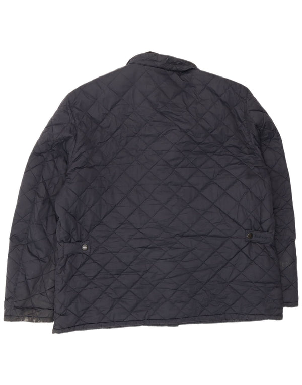 Ανδρικό καπιτονέ μπουφάν Barbour UK 44 2XL Navy Blue Polyester