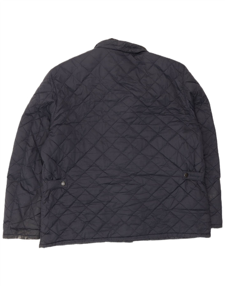 Ανδρικό καπιτονέ μπουφάν Barbour UK 44 2XL Navy Blue Polyester