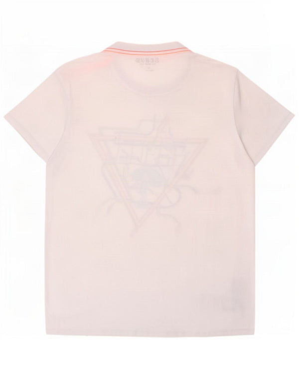 Γραφικό T-Shirt Guess Boys Top 13-14 ετών Λευκό