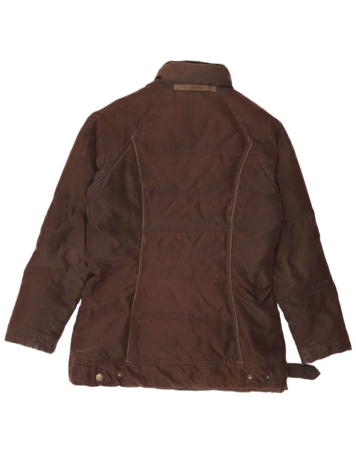 Musto γυναικείο μπουφάν με επένδυση UK 10 Small Brown Πολυεστέρας