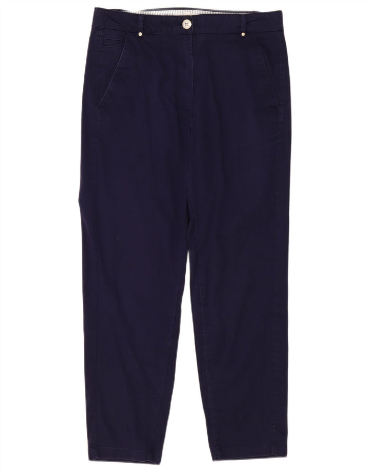 Marks & Spencer Γυναικείο παντελόνι Chino UK 12 Medium W32 L28 Navy Blue