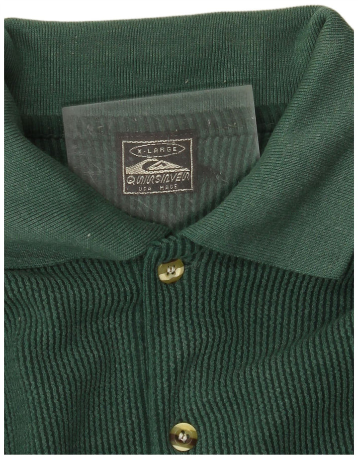 Γυναικείο φόρεμα πόλο QUIKSILVER UK 18 XL πράσινο βαμβακερό