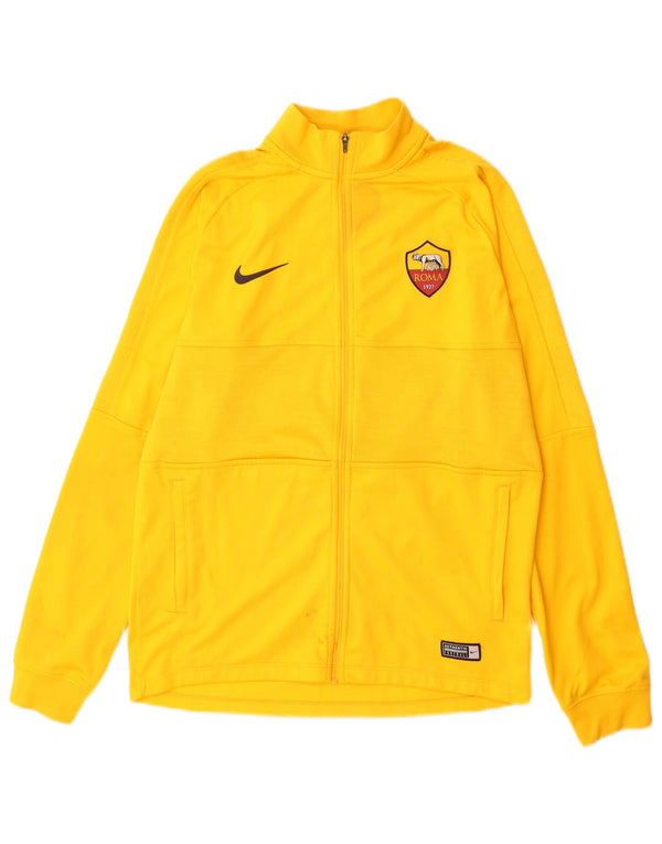 Μπουφάν Nike Boys Roma Graphic αθλητική φόρμα 13-14 ετών XL κίτρινο πολυεστέρα