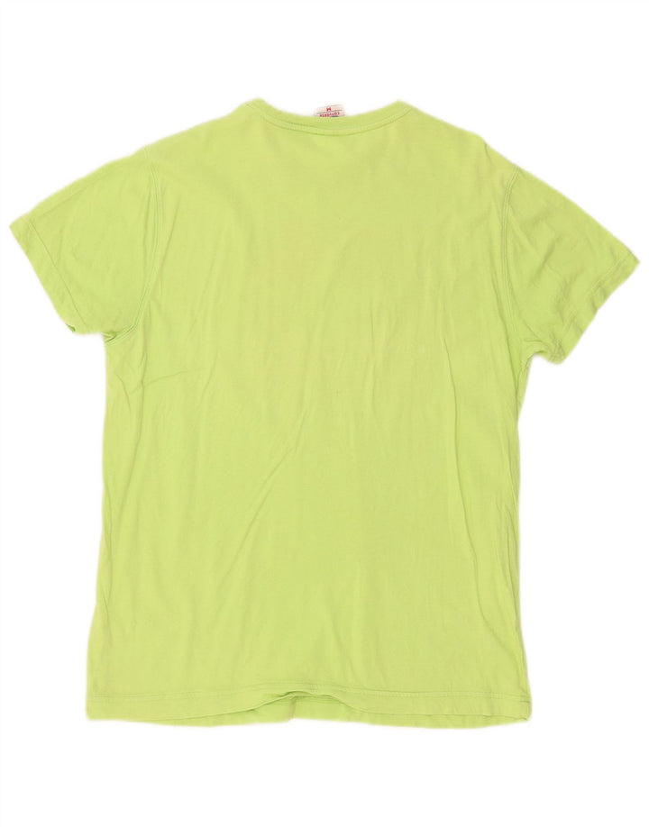 Ανδρικό γραφικό T-Shirt Converse Top Μεσαίο πράσινο βαμβακερό