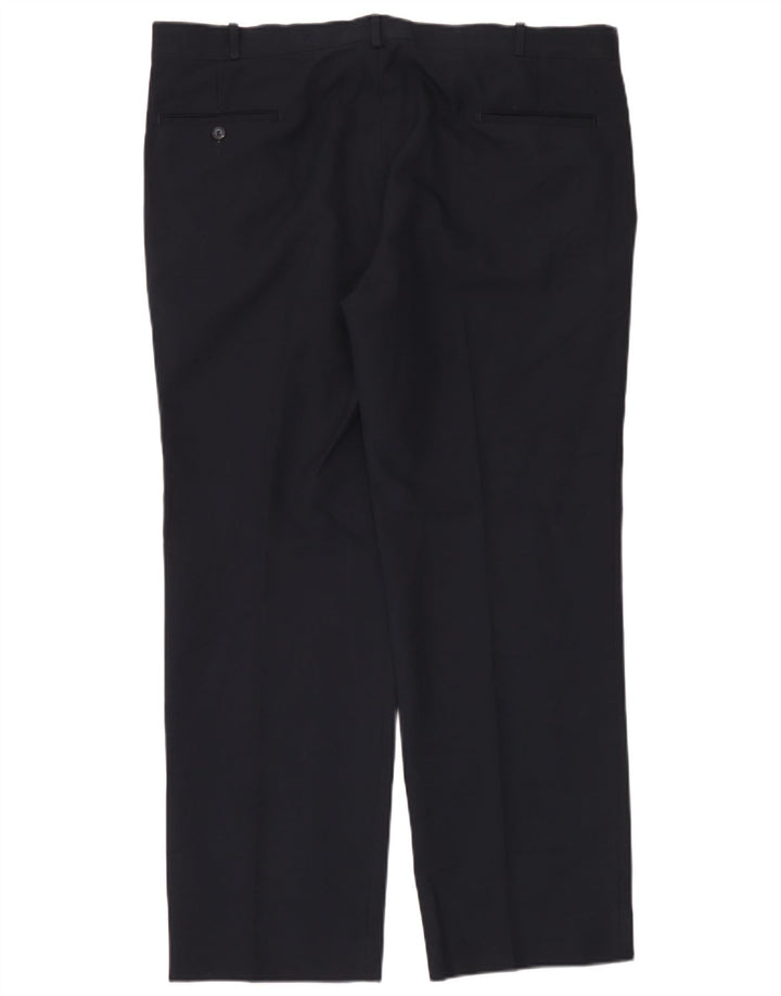 Farah Ανδρικό ίσιο παντελόνι W42 L33 Navy Blue Polyester