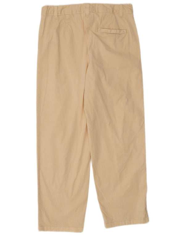 Marks & Spencer Γυναικείο ίσιο παντελόνι Chino UK 12 Medium W30 L27 Beige