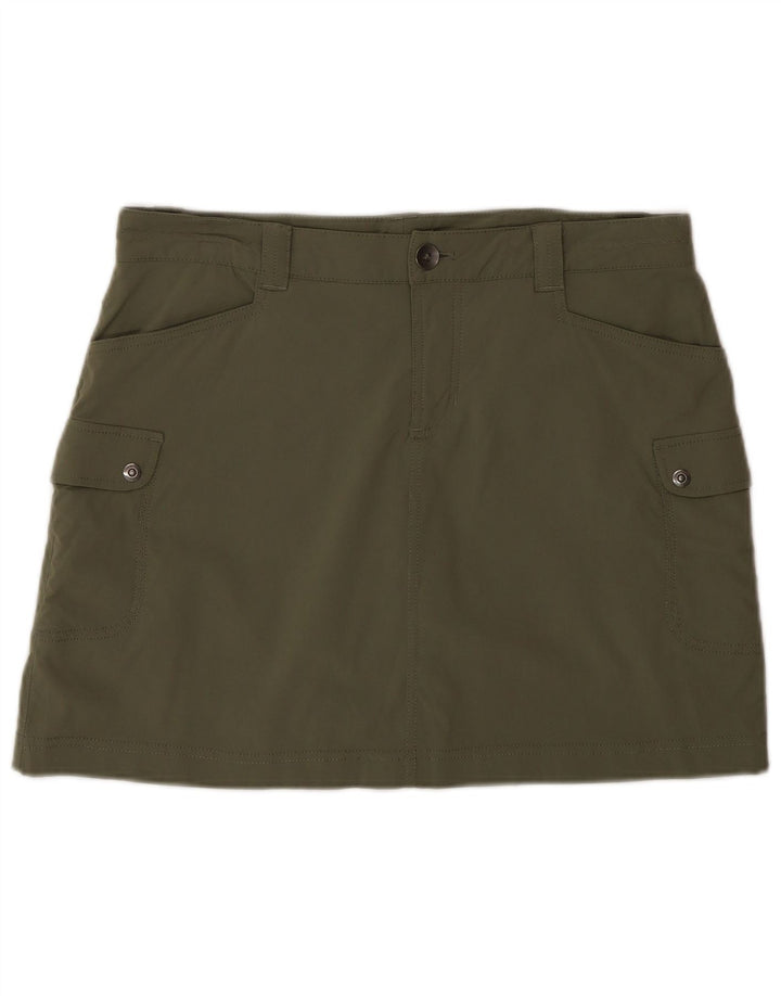 Eddie Bauer Γυναικεία Φούστα Cargo US 6 Medium W32 Khaki Nylon