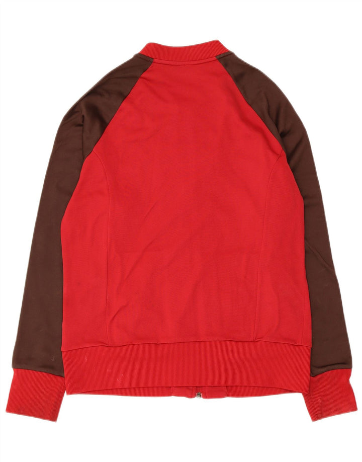 Γυναικεία αθλητική φόρμα Adidas Top Jacket IT 46 Large Red Colourblock Polyamide