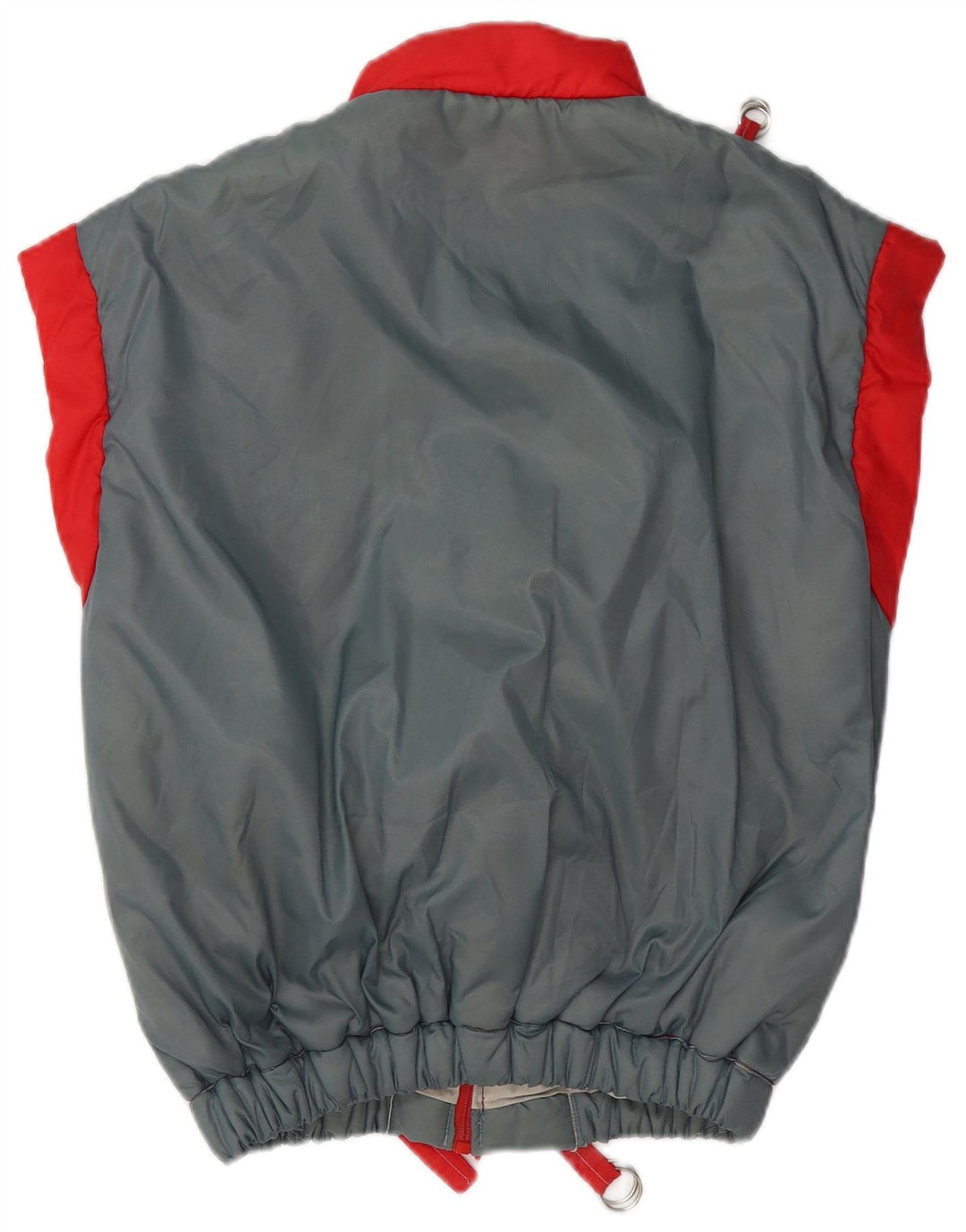 JACK DANIELS Γυναικείο Gilet UK 16 Large Grey Colourblock