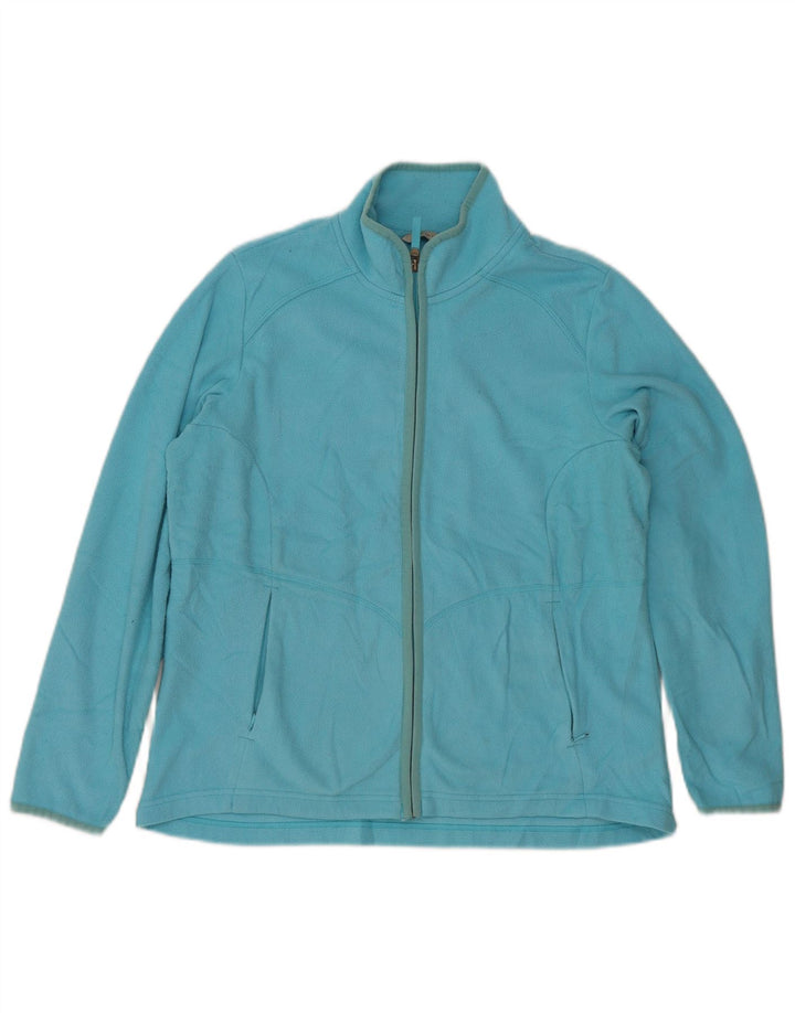 Marks & Spencer Γυναικείο Fleece Jacket UK 16 Large Blue Polyester