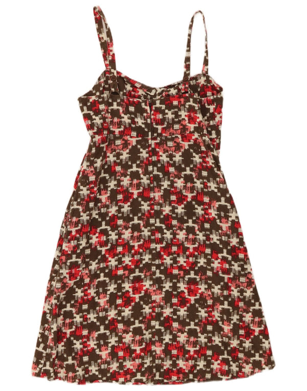 Patagonia Womens Slip Dress US 2 XS Multicoloured Geometric Hemp