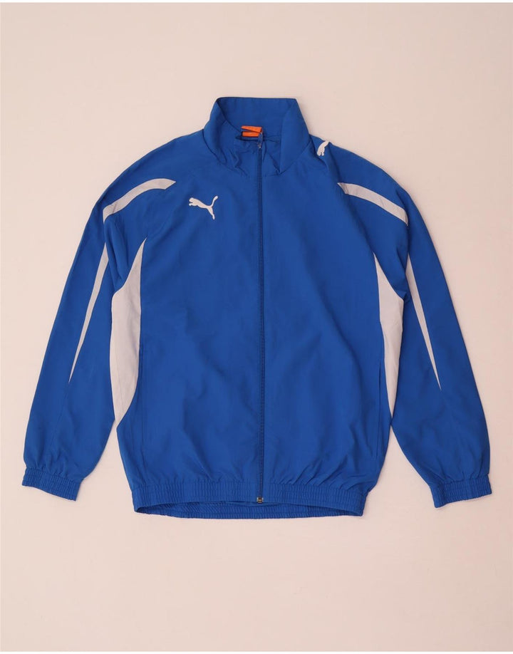 Ανδρική φόρμα Puma Top Jacket Small Blue Colourblock Polyester Sports