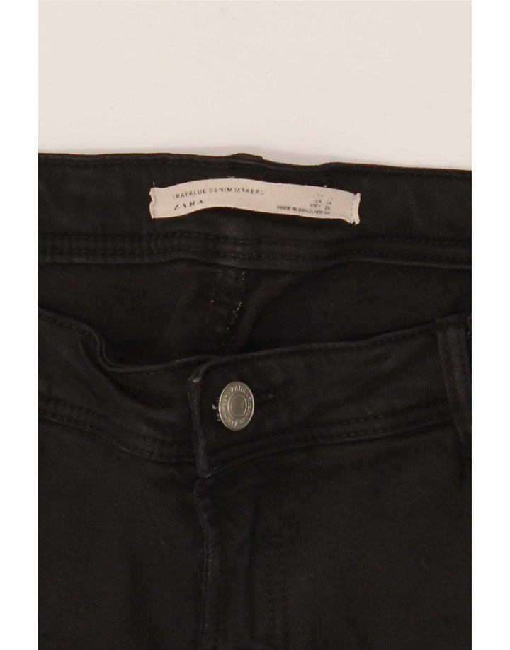 Zara Γυναικείο Trafaluc Slim Jeans W30 L28 Μαύρο