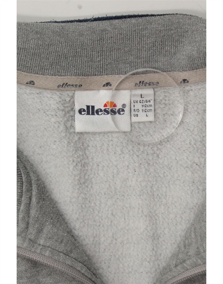 Ανδρική φόρμα ELLESSE Top Jacket UK 42/44 Large Grey Colourblock