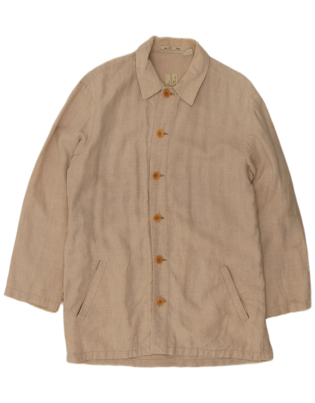 Zara Ανδρικό Πανωφόρι UK 40 Large Beige