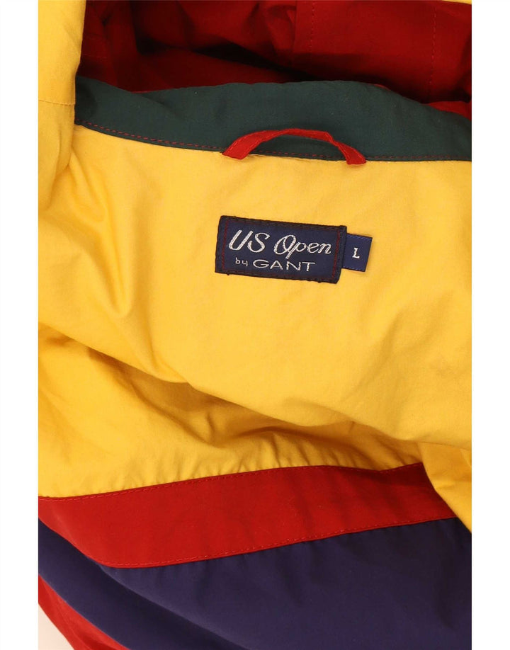 Ανδρικό μπουφάν Gant Windbreaker UK 40 Large Red Polyamide