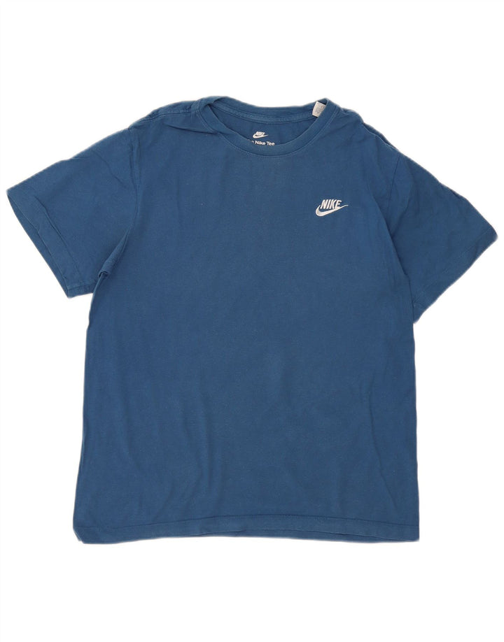 Ανδρικό T-Shirt Nike T-Shirt από μικρό μπλε βαμβακερό