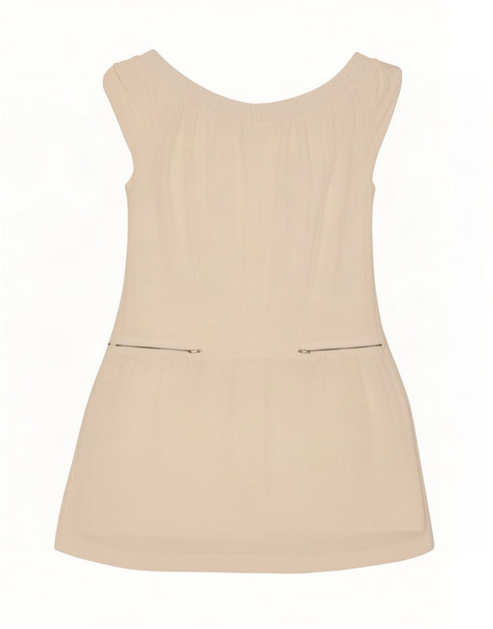 Elisabetta Franchi Γυναικείο Φόρεμα Off Shoulder IT 44 Μεσαία Λευκή Βισκόζη