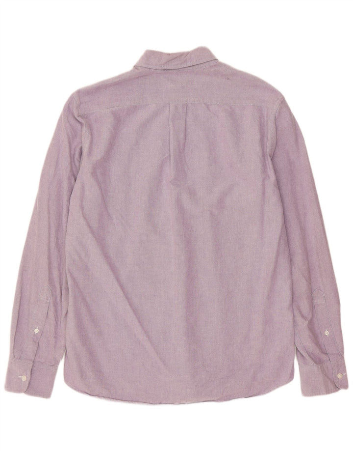 J. Crew Ανδρικό πουκάμισο Oxford Slim Medium Purple Βαμβακερό