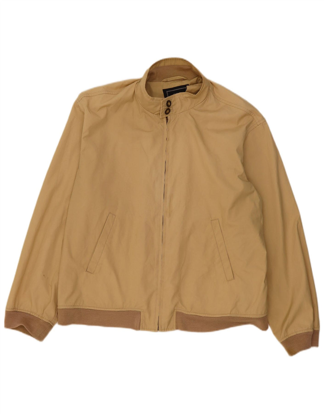 SEA BARRIER Ανδρικό Loose Fit Bomber Jacket UK 40 Large Beige Polyester