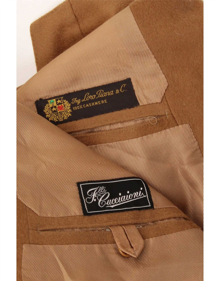 Ing Loro Piona & Co. Ανδρικό σακάκι UK 40 Large Brown Cashmere