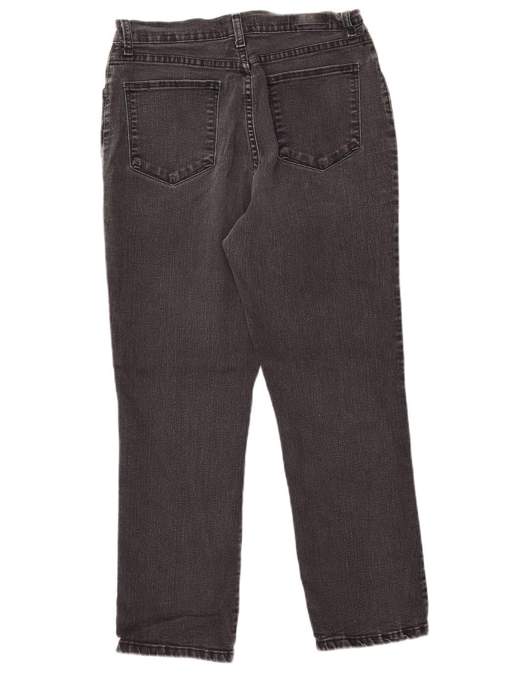 Γυναικείο Petite Straight Jeans LEE US 8 Medium W30 L27 Μαύρο βαμβακερό