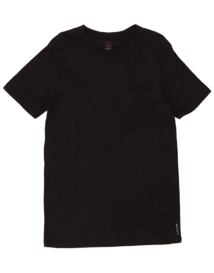 Ανδρικό T-Shirt Levi's Top Μεσαίο μαύρο βαμβακερό
