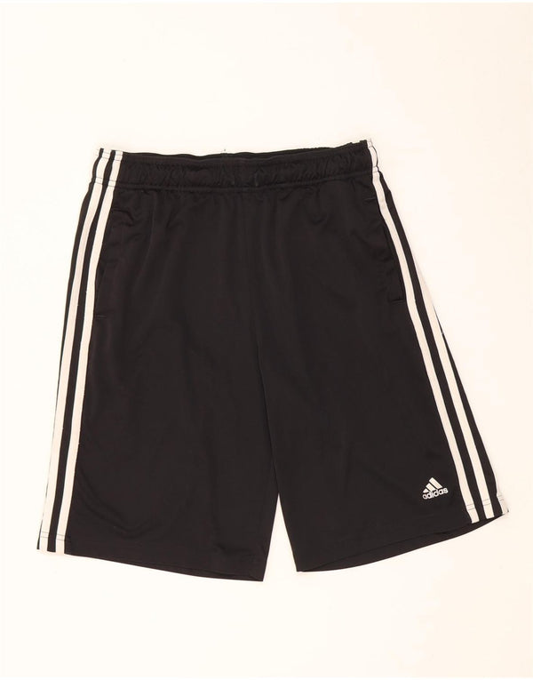Adidas Boys Aeroready Sport σορτς 15-16 ετών μαύρο πολυεστέρα