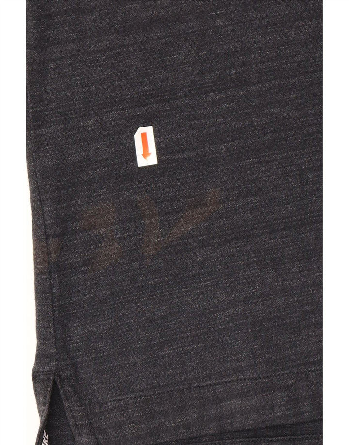 NIKE Mens T-Shirt Top Medium Grey Flecked Cotton Vintage Nike and Second-Hand Nike from Messina Hembry 