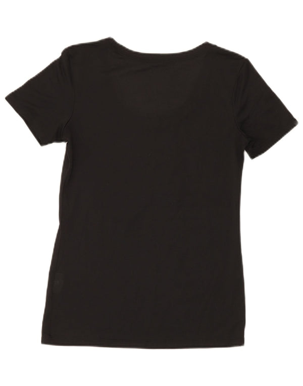 Γυναικείο T-Shirt Nike Dri Fit Top UK 10 Small Black