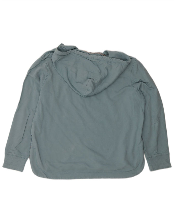 White Stuff Γυναικείο Hoodie Jumper UK 10 Small Blue βαμβακερό
