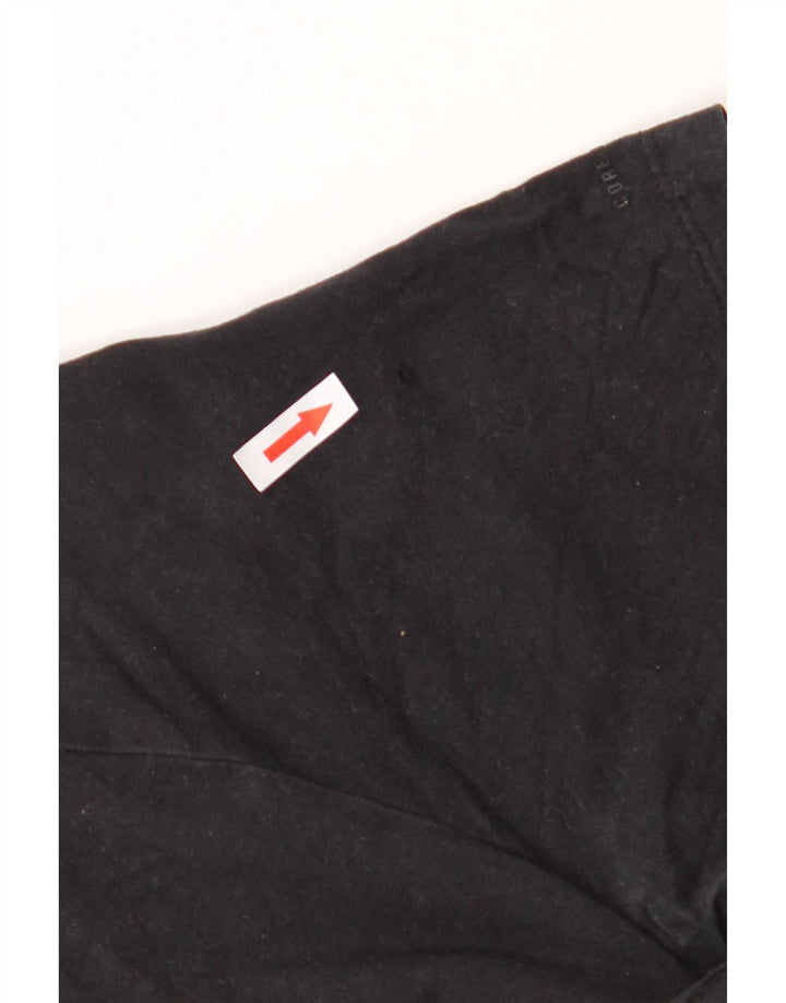 Jack & Jones Ανδρικό T-Shirt Top Μεσαίο μαύρο βαμβακερό
